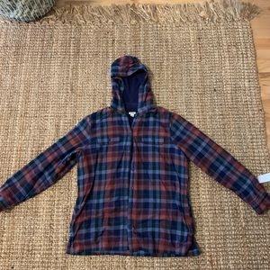 Womens LL Bean Flannel Shacket